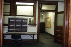 Inside of Tucker's office