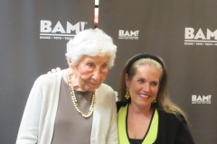 Tucker's secretary with author