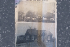 Ernie's house on fire