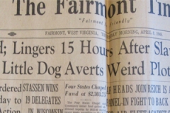 Newspaper article about Tutu